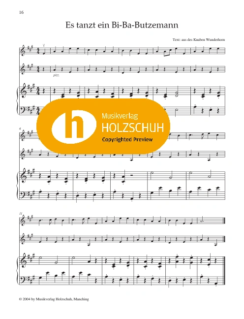 Es tanzt ein Bi-Ba-Butzemann